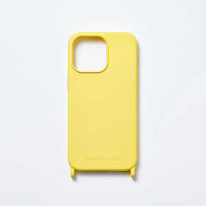 ROA iPhone 14 Pro 6.1インチ ストラップホール付きシリコンケース イエロー PHONECKLACE PN23887I14PYL ROA iPhone 14 Pro 6.1インチ ストラップホール付きシリコンケース イエロー PHONECKLACE PN23887I14PYL