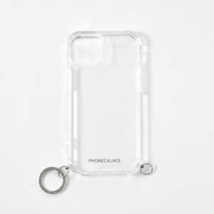 ROA iPhone 14 Plus 6.7インチ ストラップ用リング付きクリアケース シルバーチャーム PHONECKLACE PN23894I14MSV ROA iPhone 14 Plus 6.7インチ ストラップ用リング付きクリアケース シルバーチャーム PHONECKLACE PN23894I14MSV