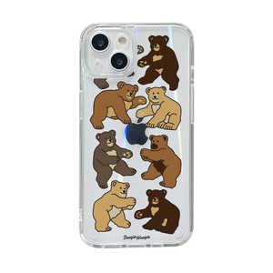 ROA iPhone 14 6.1インチ オーロラケース BEAR FAMILY BOOGIEWOOGIE BW24104I14