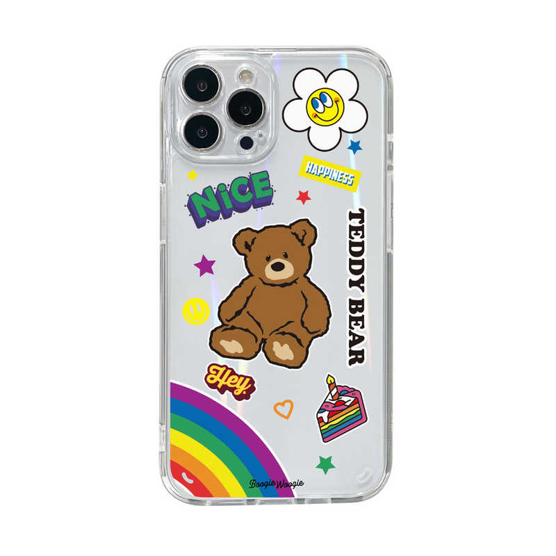 ROA ROA iPhone 14 Pro 6.1インチ オーロラケース Teddy Bear BOOGIEWOOGIE BW24106I14P BW24106I14P