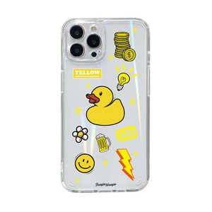 ROA iPhone 14 Pro 6.1インチ オーロラケース Yellow BOOGIEWOOGIE BW24112I14P