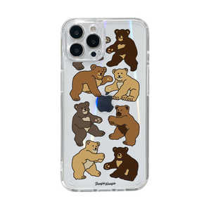 ROA iPhone 14 Pro 6.1インチ オーロラケース BEAR FAMILY BOOGIEWOOGIE BW24114I14P