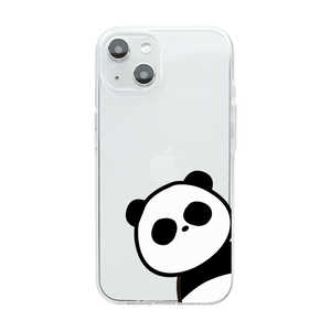 ROA iPhone 14 6.1インチ ソフトクリアケース パンダ Dparks DS24120I14 ROA iPhone 14 6.1インチ ソフトクリアケース パンダ Dparks DS24120I14
