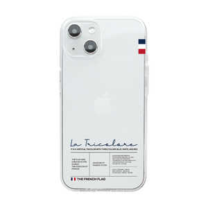 ROA iPhone 14 6.1インチ ソフトクリアケース The French flag Dparks DS24144I14