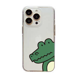 ROA iPhone 14 Pro 6.1インチ ソフトクリアケース ワニ Dparks DS24146I14P ROA iPhone 14 Pro 6.1インチ ソフトクリアケース ワニ Dparks DS24146I14P