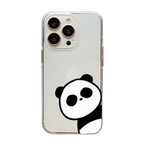 ROA iPhone 14 Pro 6.1インチ ソフトクリアケース パンダ Dparks DS24147I14P ROA iPhone 14 Pro 6.1インチ ソフトクリアケース パンダ Dparks DS24147I14P