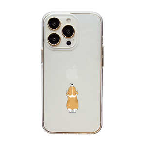 ROA iPhone 14 Pro 6.1インチ ソフトクリアケース イヌ Dparks DS24150I14P