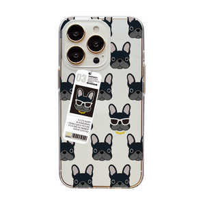 ROA iPhone 14 Pro 6.1インチ ソフトクリアケース bulldog Dparks DS24151I14P ROA iPhone 14 Pro 6.1インチ ソフトクリアケース bulldog Dparks DS24151I14P