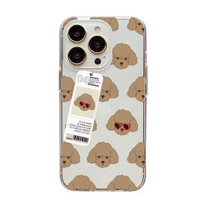 ROA iPhone 14 Pro 6.1インチ ソフトクリアケース poodle Dparks DS24152I14P ROA iPhone 14 Pro 6.1インチ ソフトクリアケース poodle Dparks DS24152I14P