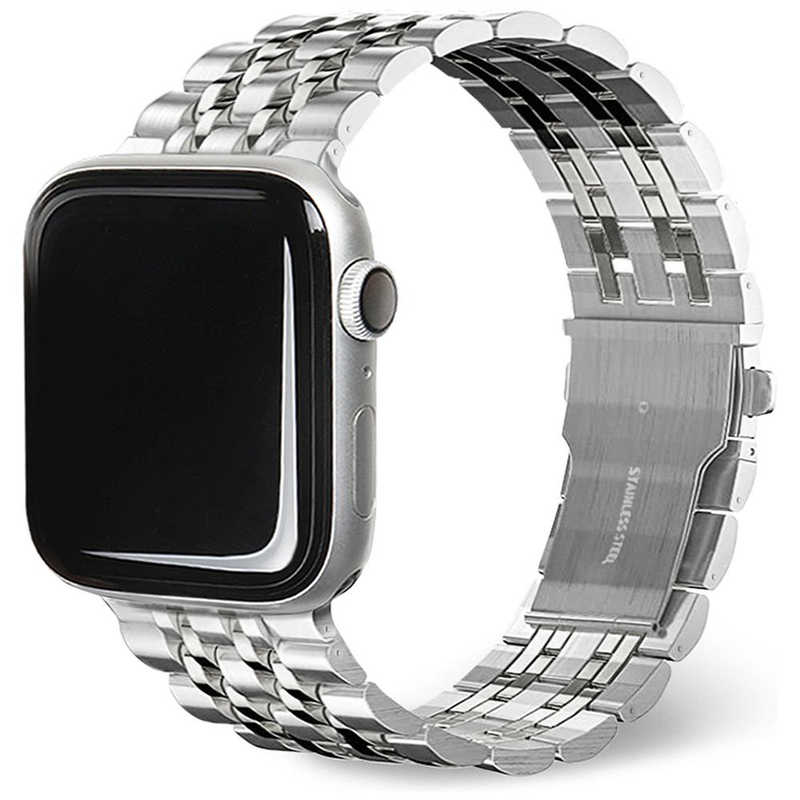 ROA ROA SOLID METAL BAND for Apple Watch 49/45/44/42mm シルバー EGD24664AW EGD24664AW