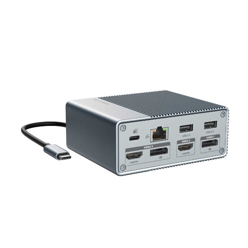 ROA ROA USB PD対応 85W ドッキングステーション グレー [USB Power Delivery対応] HP-HDG212B HP-HDG212B