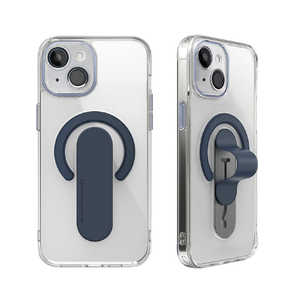 ROA iPhone 15(6.1インチ) Mag Grip レンズガード一体型クリアケース momostick ネイビー MMS25304i15 ROA iPhone 15(6.1インチ) Mag Grip レンズガード一体型クリアケース momostick ネイビー MMS25304i15