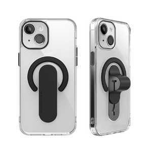 ROA iPhone 15 Plus(6.7インチ) Mag Grip レンズガード一体型クリアケース momostick ブラック MMS25317i15PL ROA iPhone 15 Plus(6.7インチ) Mag Grip レンズガード一体型クリアケース momostick ブラック MMS25317i15PL
