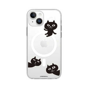 ROA iPhone 15(6.1インチ) ネコマンジュウMagSafe対応クリアケース abbi FRIENDS 仲良しトリオ ABF25340i15 ROA iPhone 15(6.1インチ) ネコマンジュウMagSafe対応クリアケース abbi FRIENDS 仲良しトリオ ABF25340i15