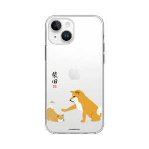 ROA iPhone 15(6.1インチ) しばたさん ソフトクリアケース abbi FRIENDS 子犬 ABF25351i15 ROA iPhone 15(6.1インチ) しばたさん ソフトクリアケース abbi FRIENDS 子犬 ABF25351i15