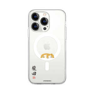ROA iPhone 15 Pro(6.1インチ) しばたさんMagSafe対応クリアケース abbi FRIENDS 昼寝 ABF25370i15PR