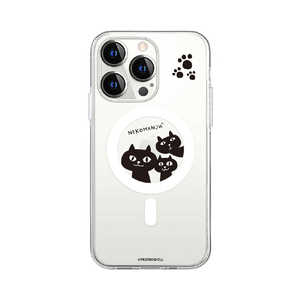 ROA iPhone 15 Pro(6.1インチ) ネコマンジュウMagSafe対応クリアケース abbi FRIENDS 覗いてごらん ABF25372i15PR ROA iPhone 15 Pro(6.1インチ) ネコマンジュウMagSafe対応クリアケース abbi FRIENDS 覗いてごらん ABF25372i15PR