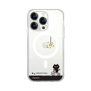 ROA iPhone 15 Pro(6.1インチ) ネコマンジュウMagSafe対応クリアケース abbi FRIENDS サイクリング ABF25374i15PR ROA iPhone 15 Pro(6.1インチ) ネコマンジュウMagSafe対応クリアケース abbi FRIENDS サイクリング ABF25374i15PR