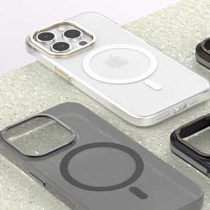 ROA iPhone 15 Plus(6.7インチ) MagSafe対応ケース AERO FRAME araree クリアマット AR25454i15PM