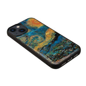 ROA iPhone 15(6.1インチ) 天然貝ケース ikins 星月夜 I25462i15 ROA iPhone 15(6.1インチ) 天然貝ケース ikins 星月夜 I25462i15