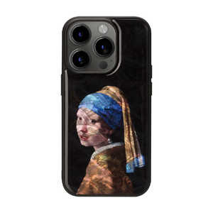 ROA iPhone 15 Plus(6.7インチ) 天然貝ケース ikins 真珠の耳飾りの少女 I25497i15PM ROA iPhone 15 Plus(6.7インチ) 天然貝ケース ikins 真珠の耳飾りの少女 I25497i15PM