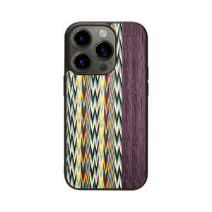 ROA iPhone 15 Pro MagSafe対応 天然木ケース Man&Wood Viola Check I25517i15PR ROA iPhone 15 Pro MagSafe対応 天然木ケース Man&Wood Viola Check I25517i15PR