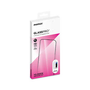ROA iPhone 15 Pro(6.1インチ) ガラスフィルムGlassPro＋ 強化ガラスフィルム MOMAX クリア MM25540i15PR