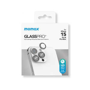 ROA iPhone 15 Pro(6.1インチ)用 レンズフィルムGlassPro+ AR カメラ専用強化ガラスフィルム MOMAX グレー MM25542i15PR ROA iPhone 15 Pro(6.1インチ)用 レンズフィルムGlassPro+ AR カメラ専用強化ガラスフィルム MOMAX グレー MM25542i15PR