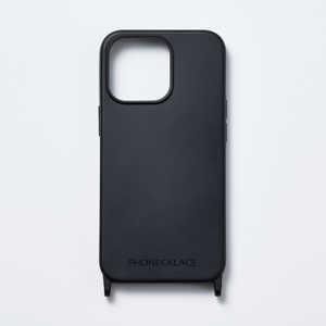 ROA iPhone 15 Pro Max (6.7インチ)ストラップホール付キシリコンケース PHONECKLACE ブラック PN25607i15PM ROA iPhone 15 Pro Max (6.7インチ)ストラップホール付キシリコンケース PHONECKLACE ブラック PN25607i15PM