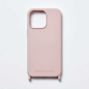 ROA iPhone 15 Pro Max (6.7インチ)ストラップホール付キシリコンケース PHONECKLACE パウダーピンク PN25611i15PM ROA iPhone 15 Pro Max (6.7インチ)ストラップホール付キシリコンケース PHONECKLACE パウダーピンク PN25611i15PM
