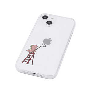 ROA iPhone 15(6.1インチ) ソフトクリアケース AKAN ペインティング AKAN ピンク AK25626i15 ROA iPhone 15(6.1インチ) ソフトクリアケース AKAN ペインティング AKAN ピンク AK25626i15