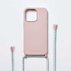 ROA iPhone15 6.1 ȥåץۡեꥳ󥱡+Rope Strap PHONECKLACE ѥԥ PN25676I15PR