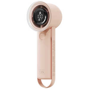 ROA LCD付きターボミニファン abbiFan ダスティピンク AB26698PK ROA LCD付きターボミニファン abbiFan ダスティピンク AB26698PK