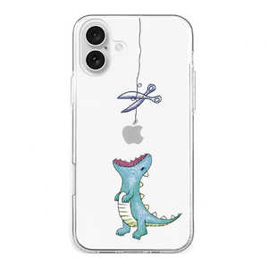 ROA iPhone 16 Plus(6.7インチ) ソフトクリアケース はらぺこザウルス AKAN グリーン AK26992i16PL ROA iPhone 16 Plus(6.7インチ) ソフトクリアケース はらぺこザウルス AKAN グリーン AK26992i16PL