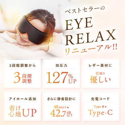 新品未使用 NIPLUX ニップラックス EYERELAX Sアイリラックスエス NIPLUX NIPLUX EYE RELAX S ニップラックスアイリラックスエス