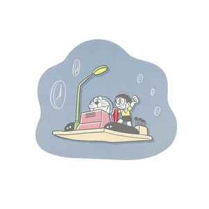 GREENFLASH ドラえもん ダイカットポストカード タイムマシン DG-310