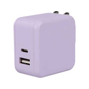 MOTTERU Power Delivery35W対応 USB-C×1ポート、USB-A×1ポート 合計最大32W AC充電器 2年保証 ペールアイリス MOT-ACPD35WU1-PU MOTTERU Power Delivery35W対応 USB-C×1ポート、USB-A×1ポート 合計最大32W AC充電器 2年保証 ペールアイリス MOT-ACPD35WU1-PU