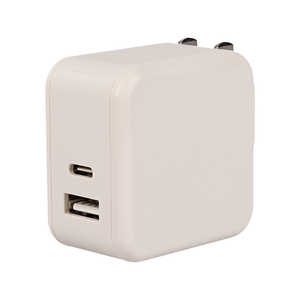 MOTTERU Power Delivery35W対応 USB-C×1ポート、USB-A×1ポート 合計最大32W AC充電器 2年保証 アーモンドミルク MOT-ACPD35WU1-AM MOTTERU Power Delivery35W対応 USB-C×1ポート、USB-A×1ポート 合計最大32W AC充電器 2年保証 アーモンドミルク MOT-ACPD35WU1-AM