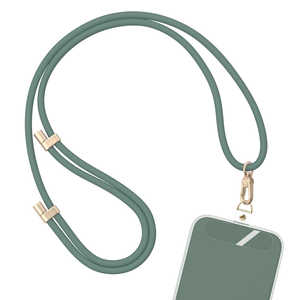 MOTTERU シリコンショルダーストラップ 自由に長さ調整できる 3way グリーン MOT-STRAP01-GR MOTTERU シリコンショルダーストラップ 自由に長さ調整できる 3way グリーン MOT-STRAP01-GR