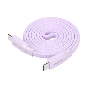 MOTTERU �}�O�l�b�g�t���b�g�P�[�u�� 1m �mUSB-C �� USB-C�n �y�[���A�C���X MOT-MGFCC100-PU