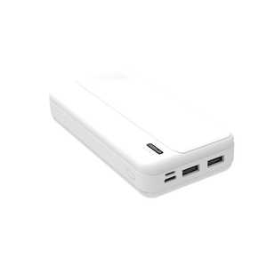 サンマックステクノロジーズ TUNA 超大容量モバイルバッテリー20000mAh 同時充電可能 白 ［3ポート /充電タイプ］ GWPSL20A2C21W