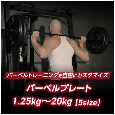 リーボック バーベルプレート20kg マッドブル MBS22CM008 の通販