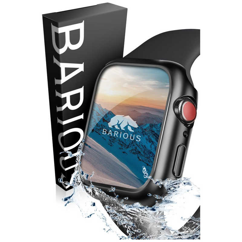 BARIOUS BARIOUS BARIGUARD3 FOR APPLEWATCH 44MM 耐水 PCケース BARIOUS マットブラック 0115-44MM-BLACK 0115-44MM-BLACK