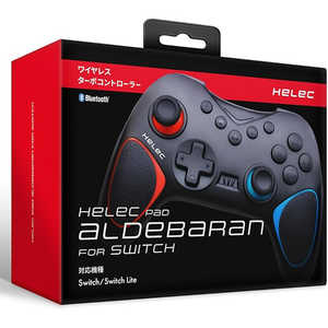 BARIOUS コントローラー HELEC PAD ALDEBARAN FOR SWITCH RED BLUE HEL-105-RED-BLUE
