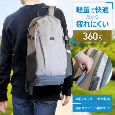 トランスペクト 4 SPRING 折りたたみバックパック 25L ブラック