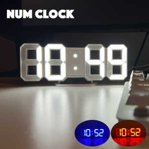 TRIZON LEDデジタル時計「NUM Clock」 TZ-NUM TRIZON LEDデジタル時計「NUM Clock」 TZ-NUM