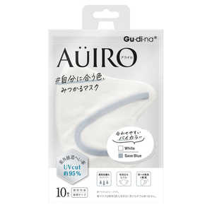 青山通商 Gu・di・na アウイロマスク ホワイト10枚 