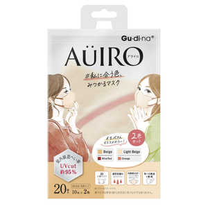 青山通商 Gu・di・na アウイロマスク イエベアソート20枚 