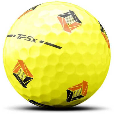 タクマ様　TaylorMade TP5X 　pix　イエロー テーラーメイドゴルフ ゴルフボール TP5x Pix Yellow Pix [3球(1