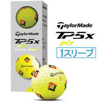 テーラーメイドゴルフ ゴルフボール TP5x Pix Yellow Pix [3球(1